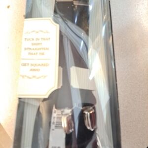 NIB Get Essential Black Suspenders